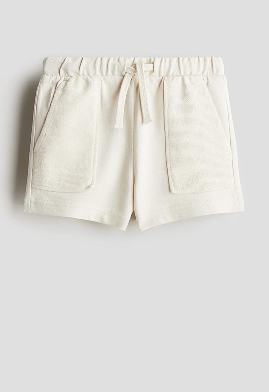 H&M - Cotton shorts - cream