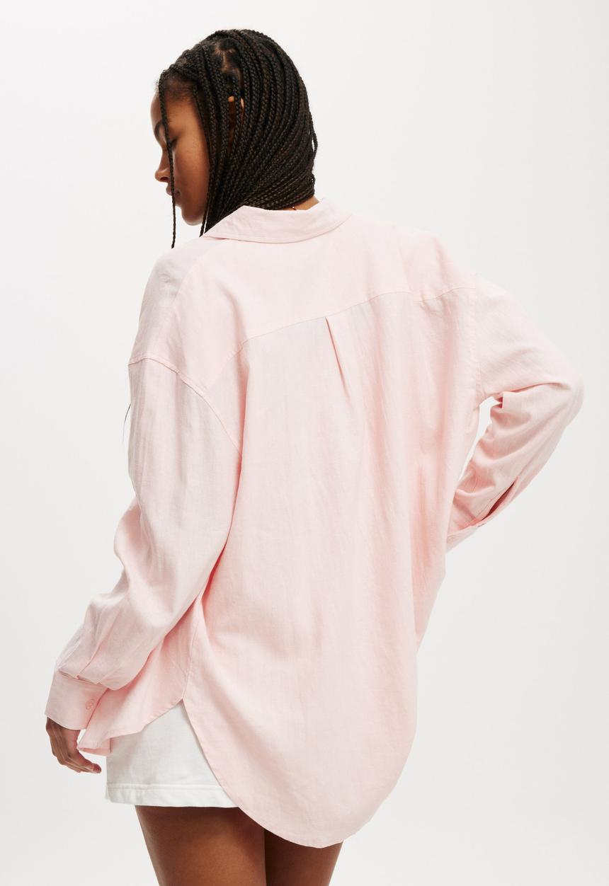 Cotton On - Haven Long Sleeve Shirt - Cherry Blossom