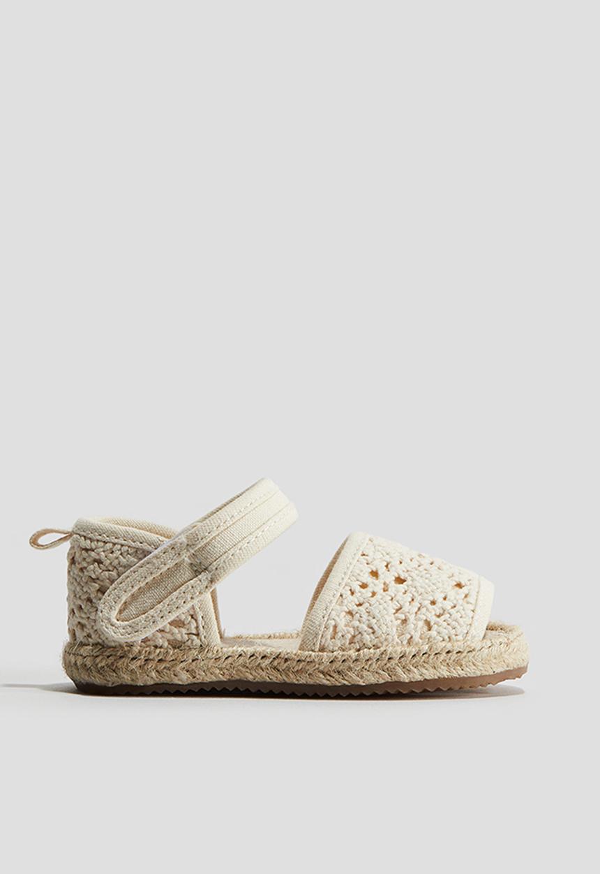 H&M - Strap sandals - cream