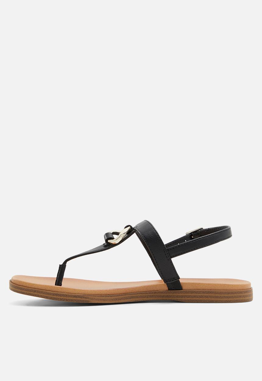 Call It Spring - Emmaliine Slingback Thong - Black