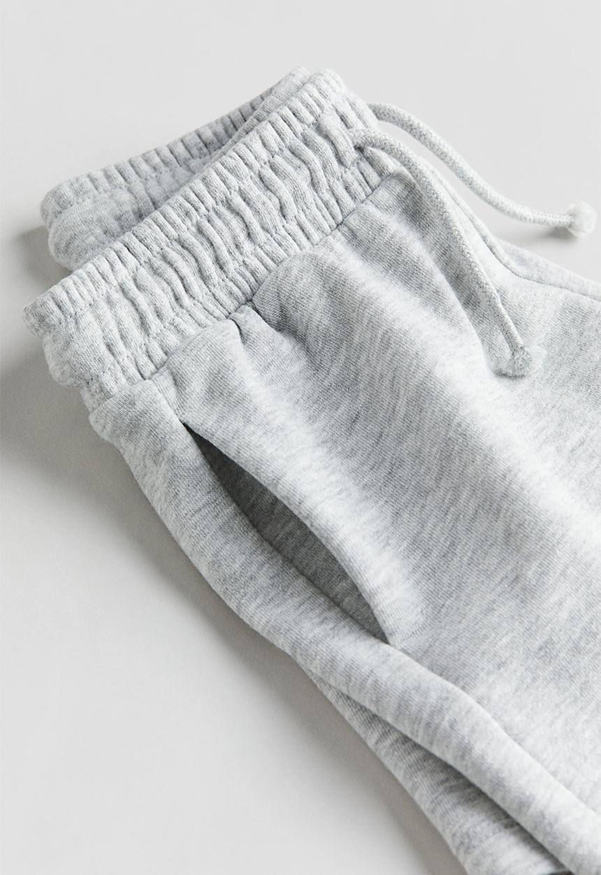 H&M - Sweatshorts - light grey marl