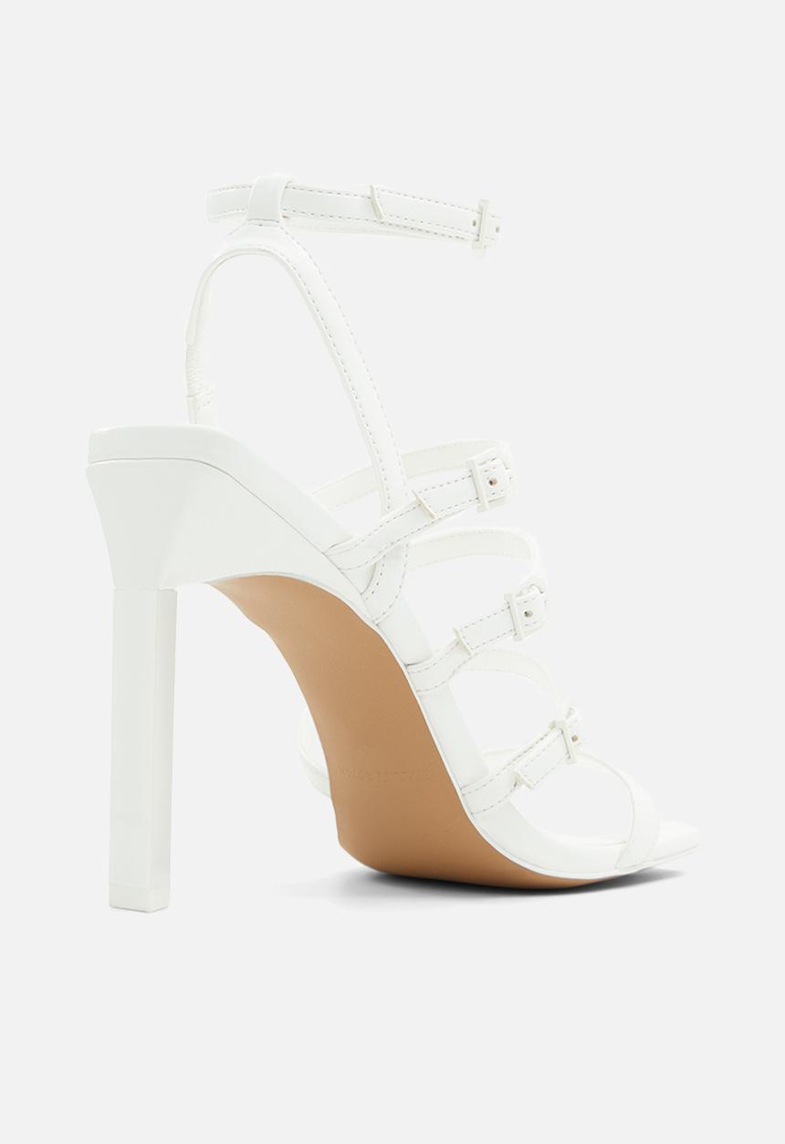 Call It Spring - Peytonn Ankle Strap Stiletto - White
