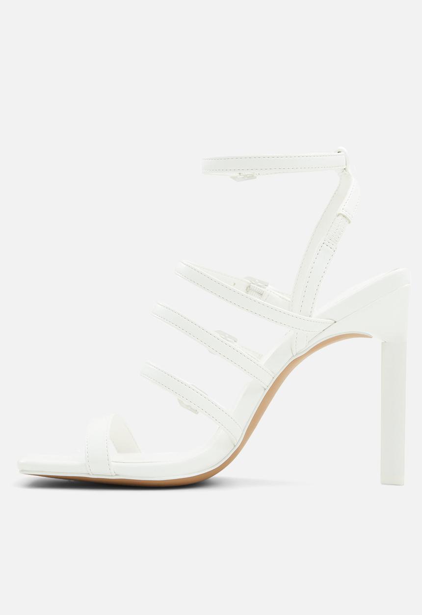 Call It Spring - Peytonn Ankle Strap Stiletto - White