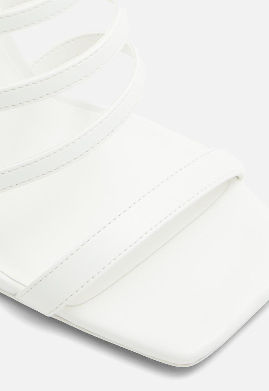Call It Spring - Peytonn Ankle Strap Stiletto - White