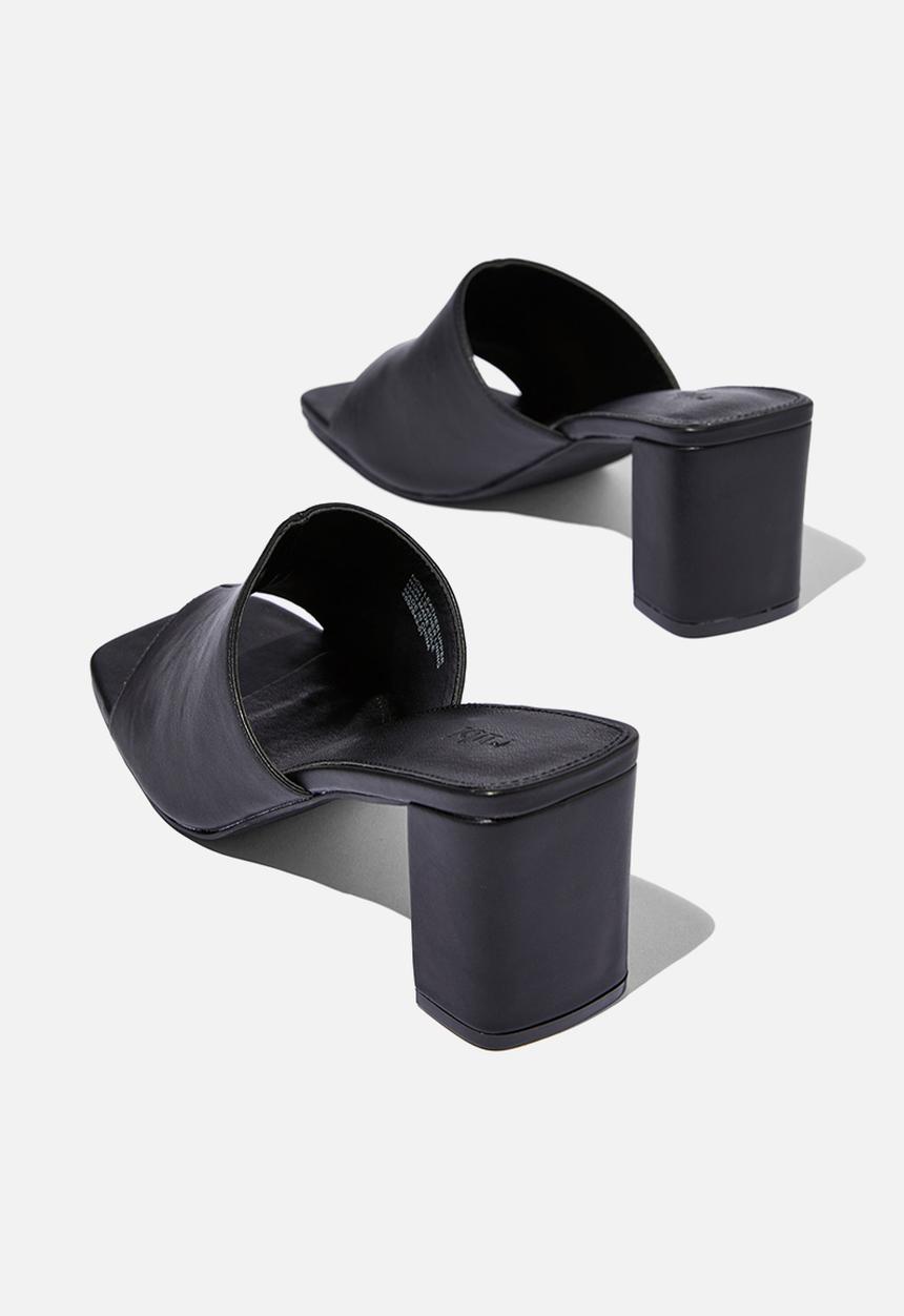 Cotton On - Eden minimal mule - black