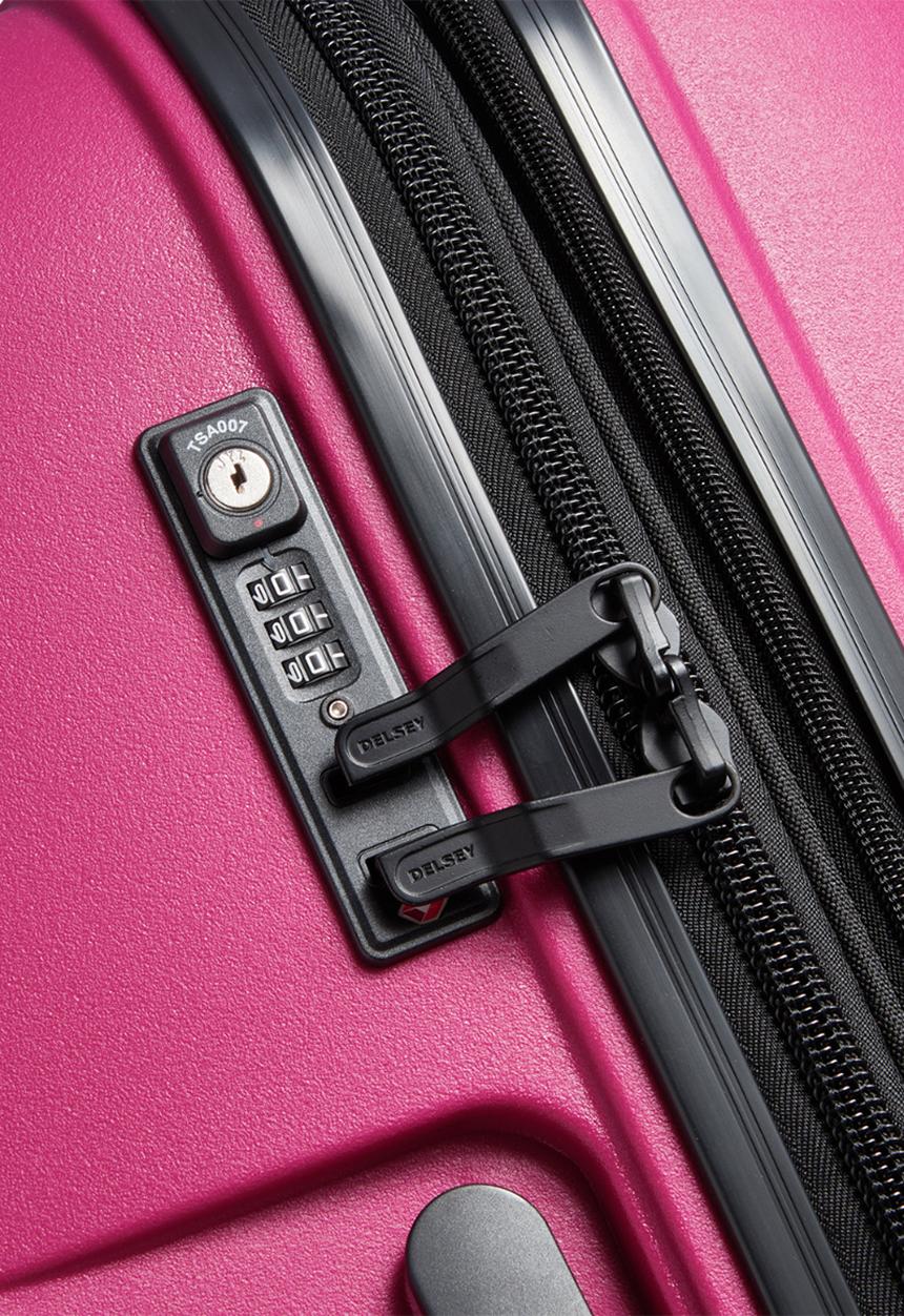 Delsey - Delsey belmont mr trolley case - Bright Pink