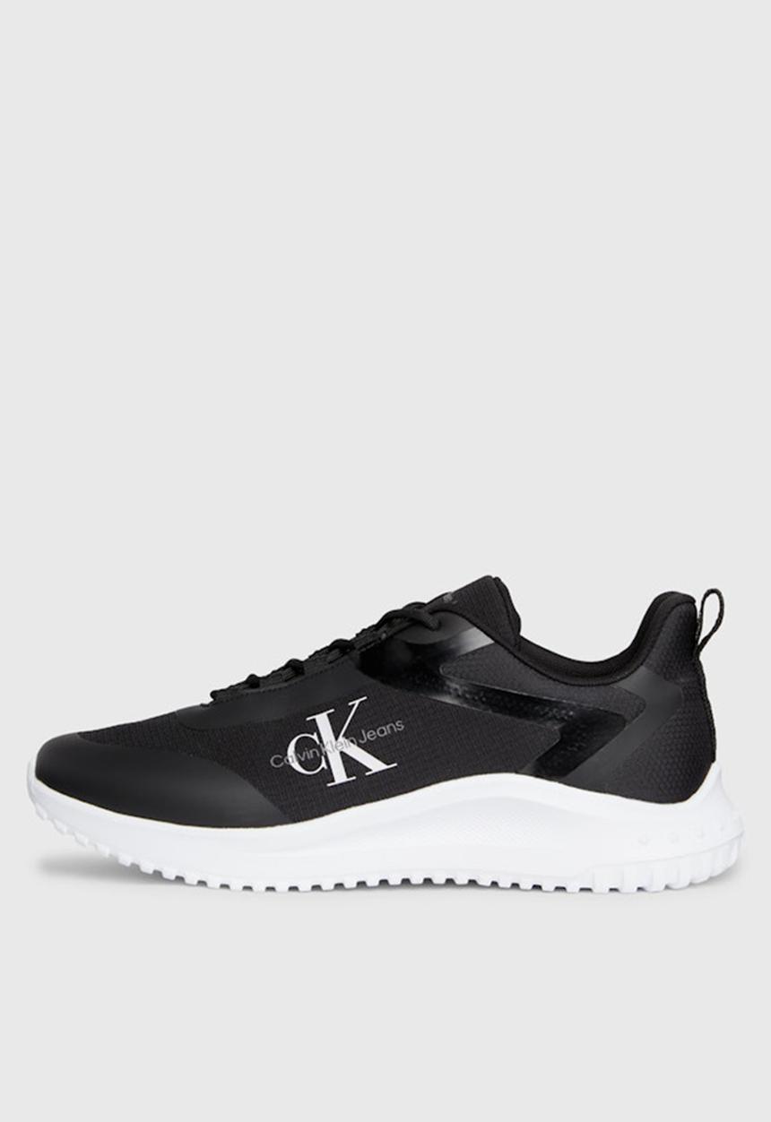 Calvin Klein - EVA Runner Low Lace Ml Mix - Black/Bright White