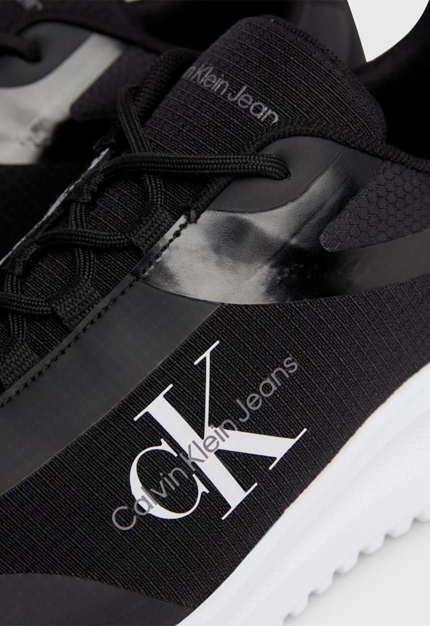 Calvin Klein - EVA Runner Low Lace Ml Mix - Black/Bright White