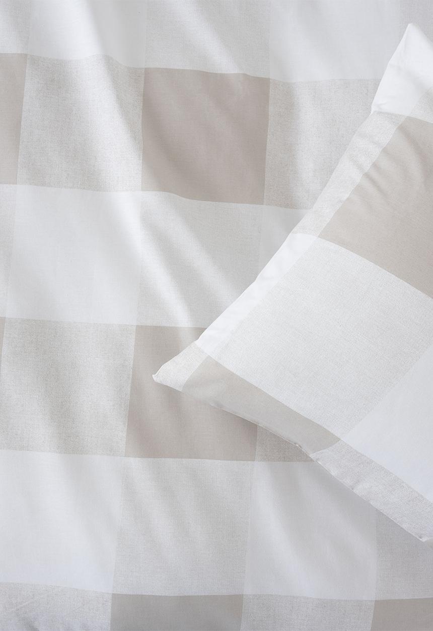 Linen House - Alec Duvet Cover Set - Mushroom