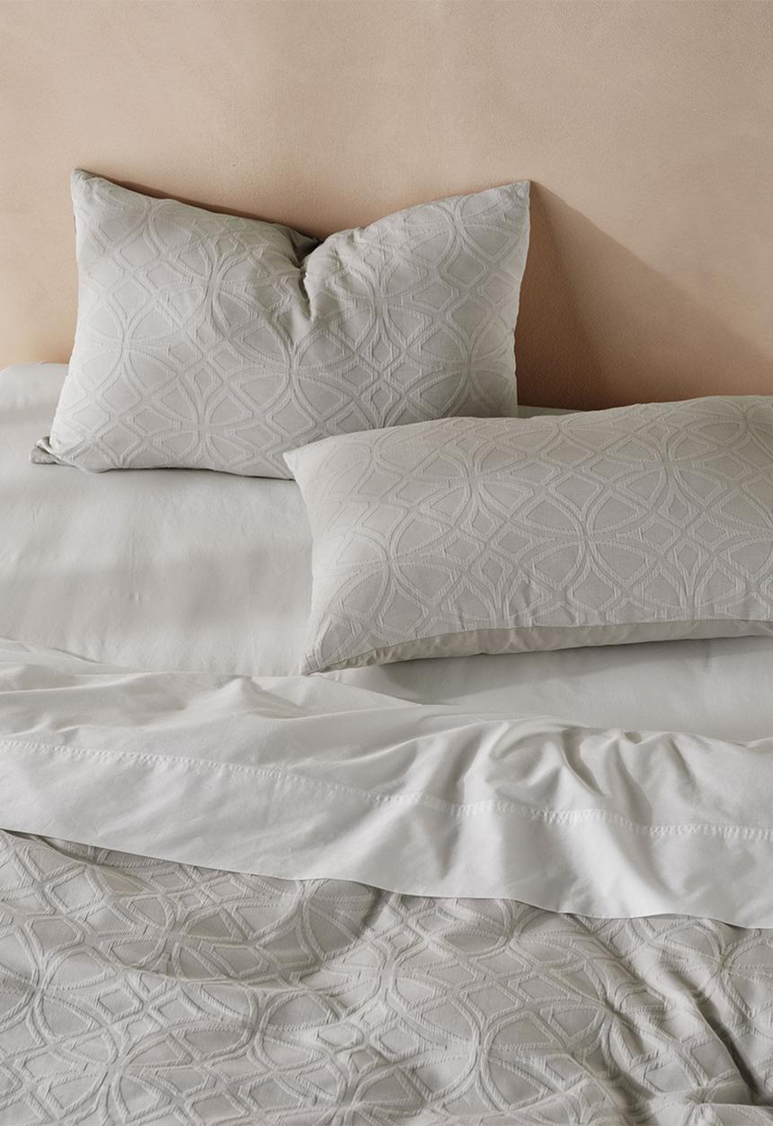 Linen House - Octavia Duvet Cover Set - Linen