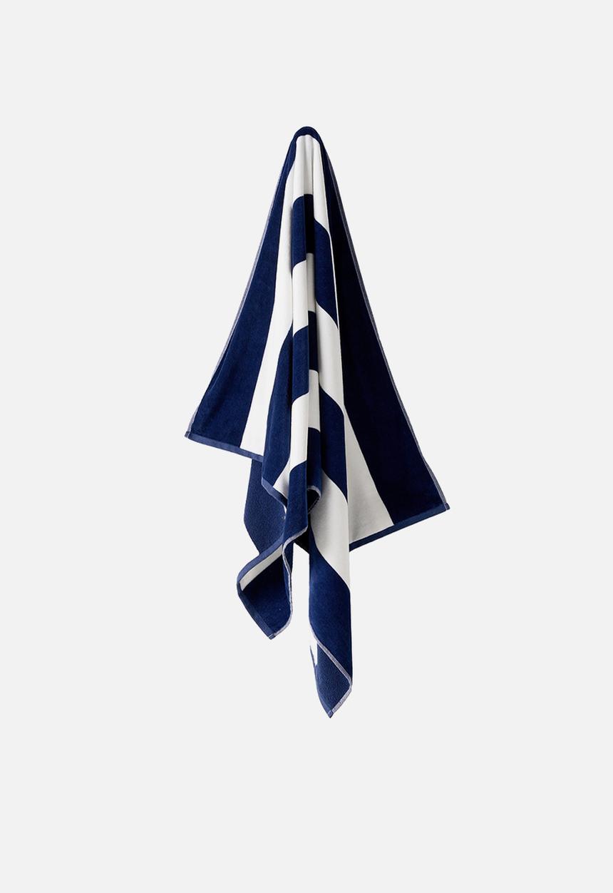 Linen House - Portofino Beach Towel - Navy