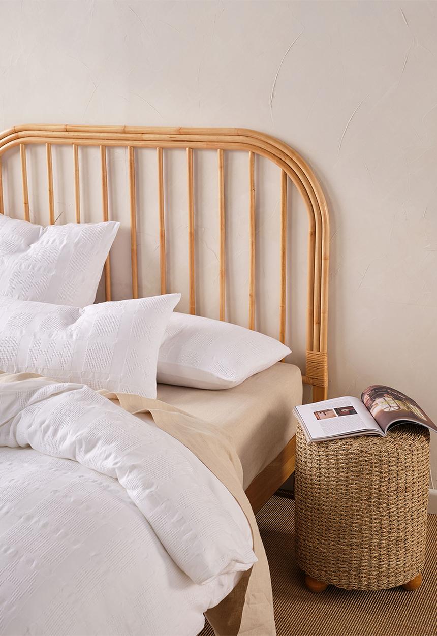 Linen House - Seren Duvet Cover Set - White