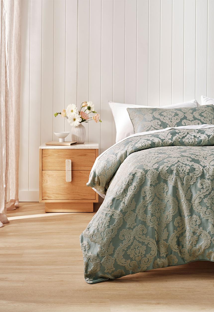 Linen House - Sophia Duvet Cover Set - Blue