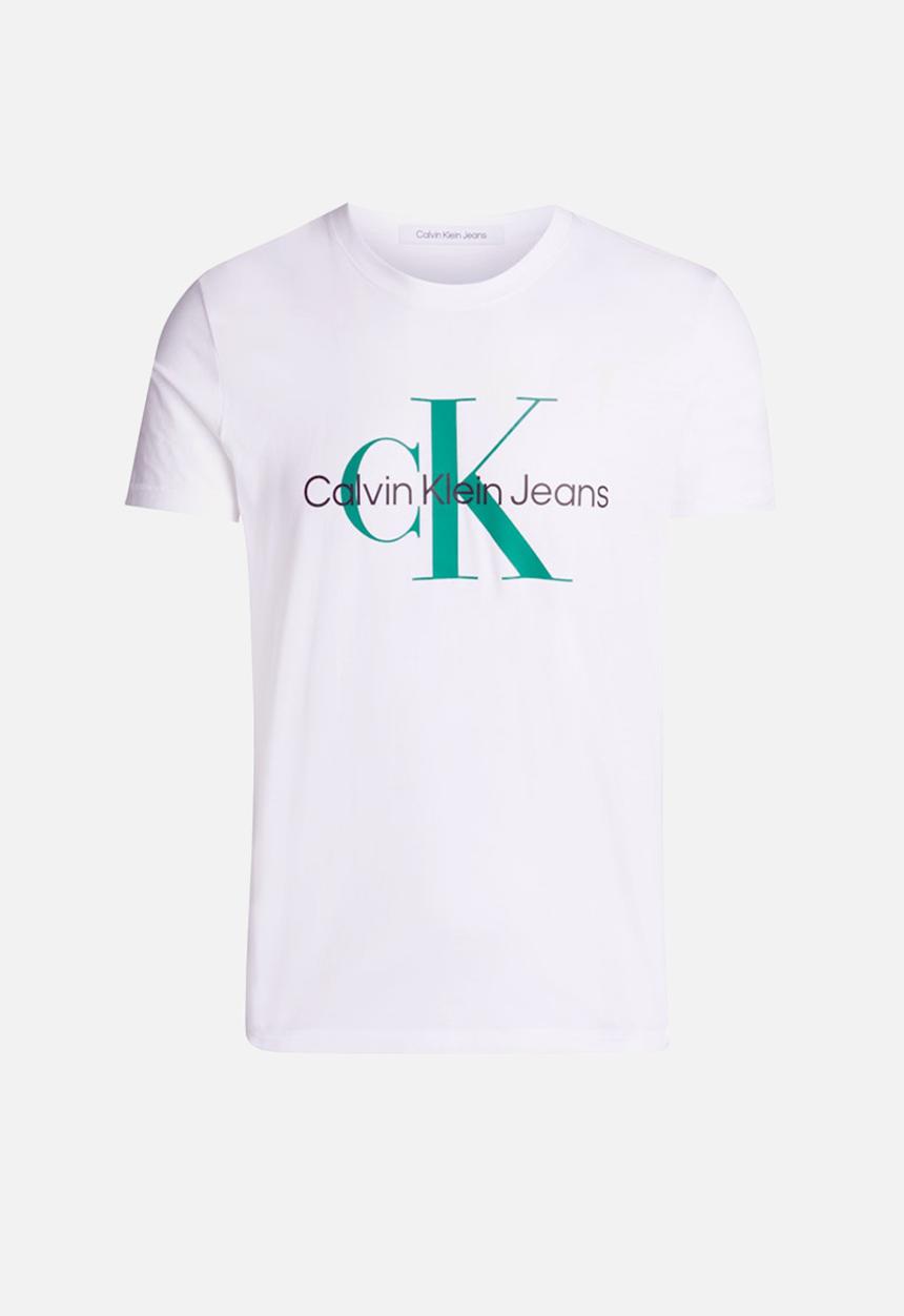 Calvin Klein - Seasonal Monologo Tee - Bright White