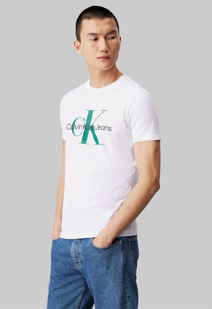 Calvin Klein - Seasonal Monologo Tee - Bright White