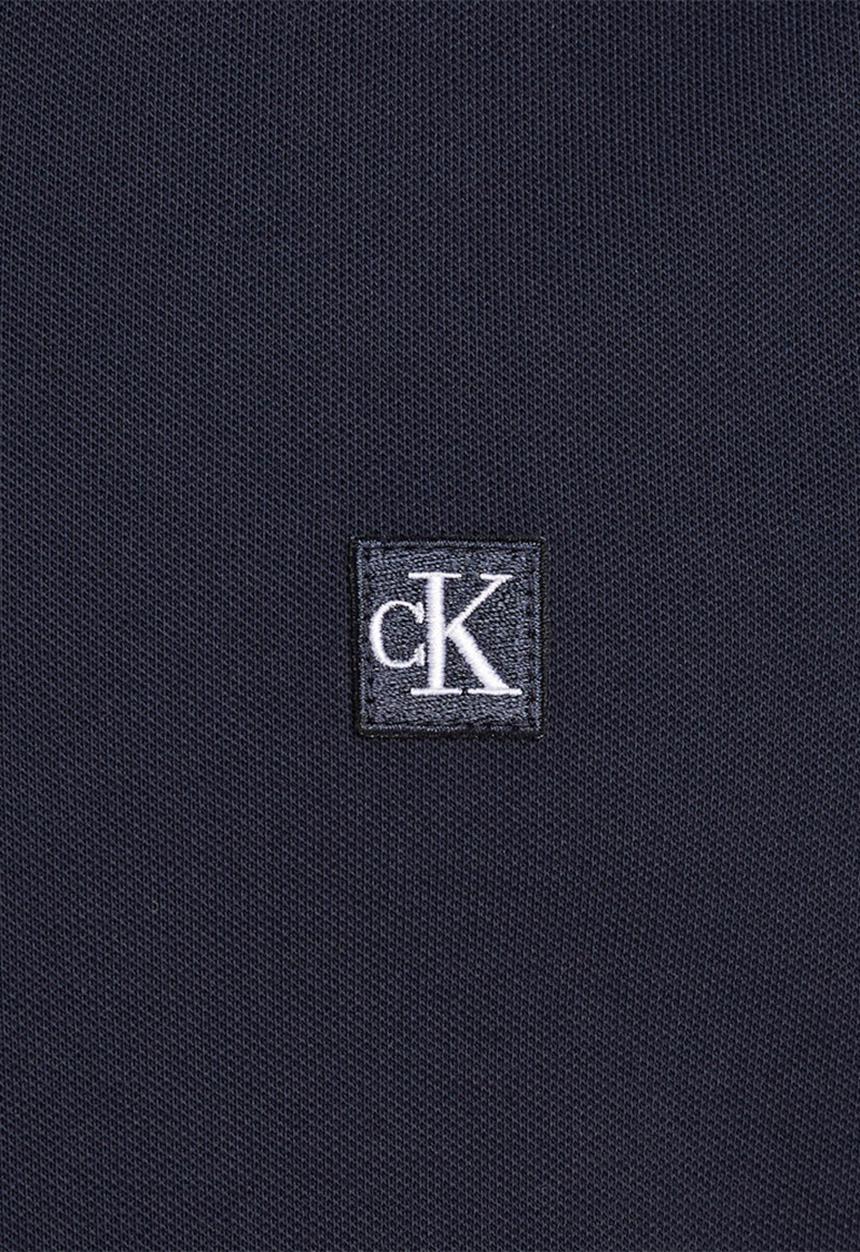 Calvin Klein - Ck embro badge slim polo - Night Sky