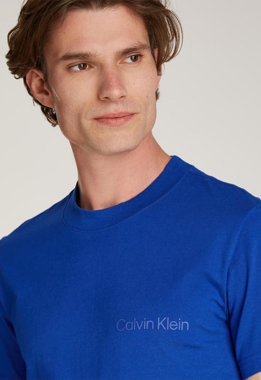Calvin Klein - Institutional tee - Sapphire Blue