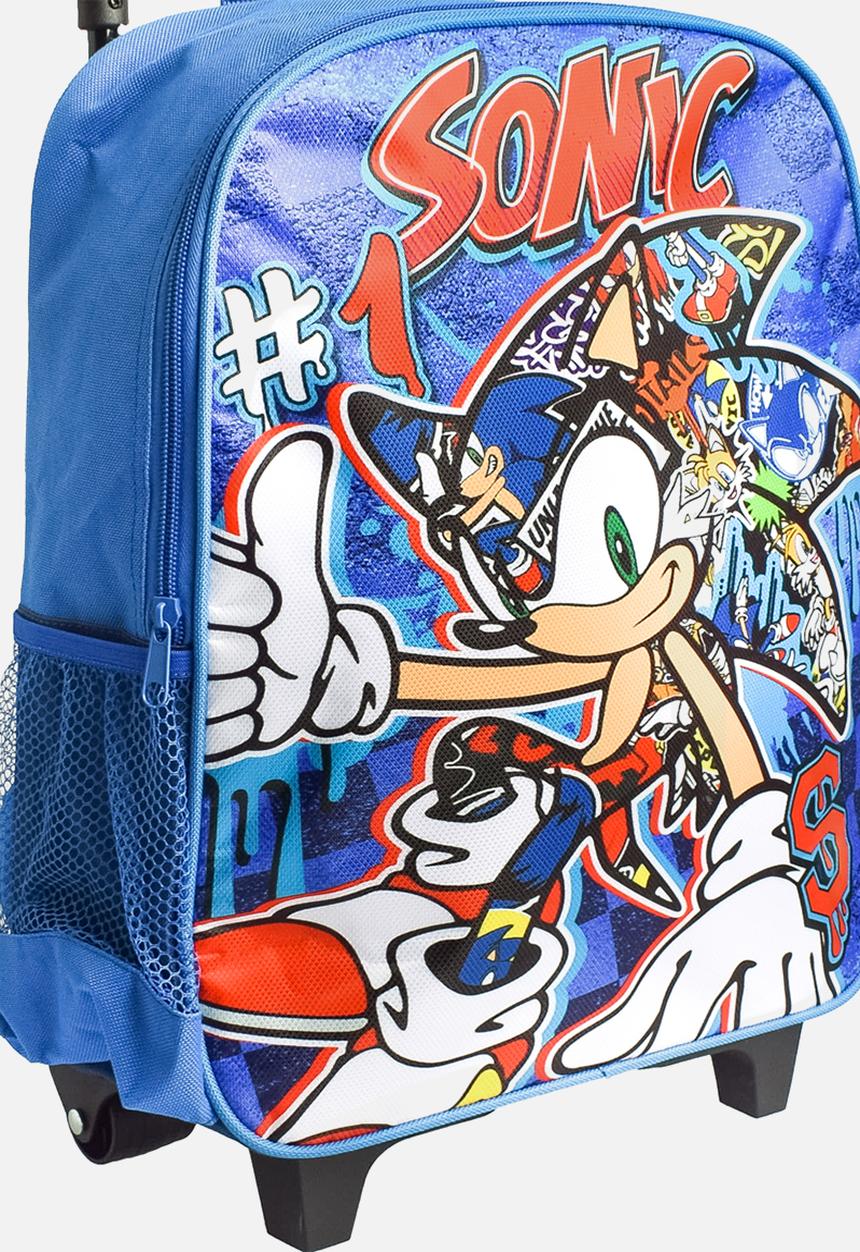 The Character Group (Legacy) - Sonic trolley bag - blue