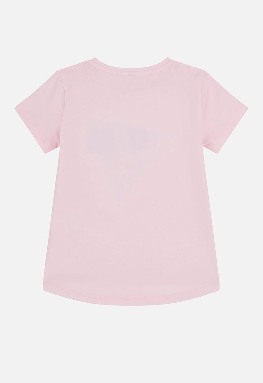 GUESS - Ss t-shirt - ballet pink