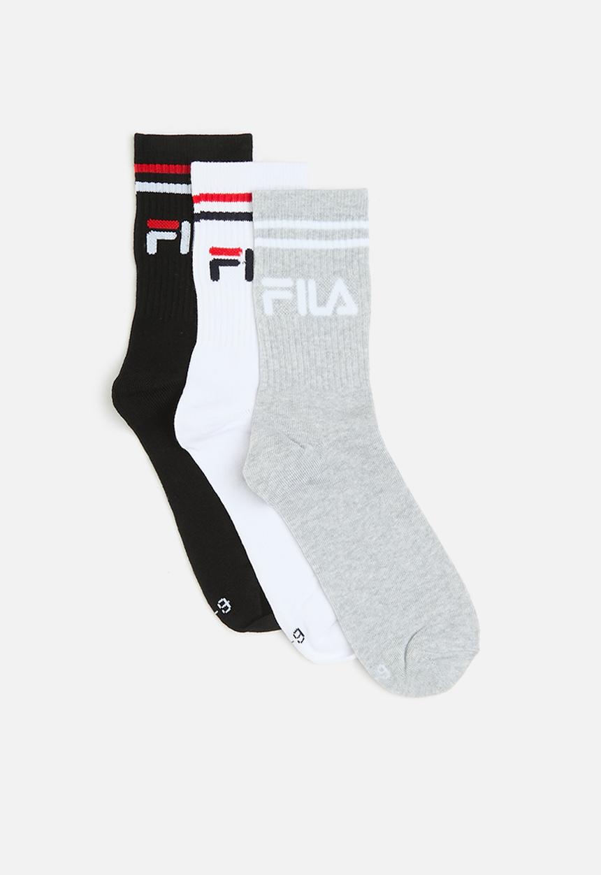 FILA - Stallone 3/4 Sock Mens 3Pk - multi