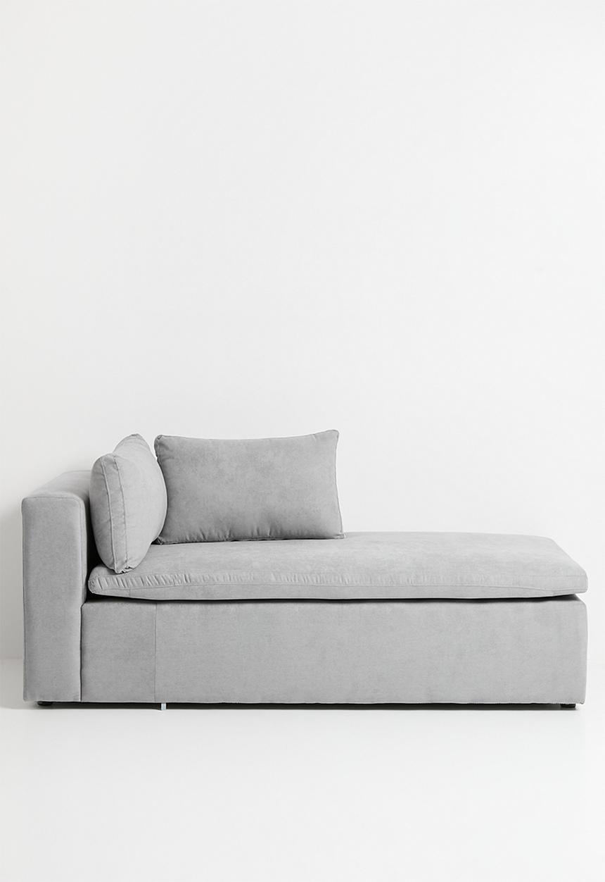 Sixth Floor - Halo chaise - Soro grey