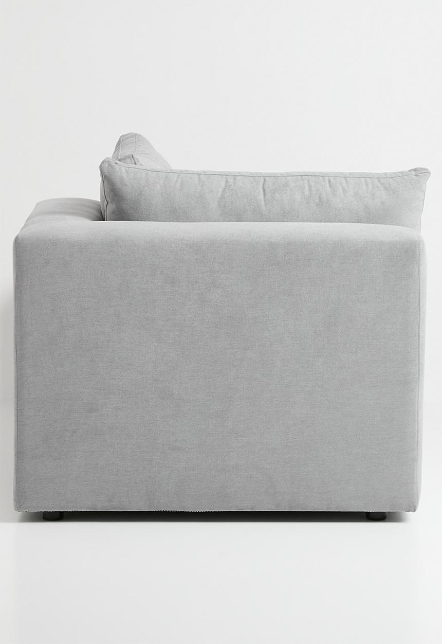Sixth Floor - Halo chaise - Soro grey