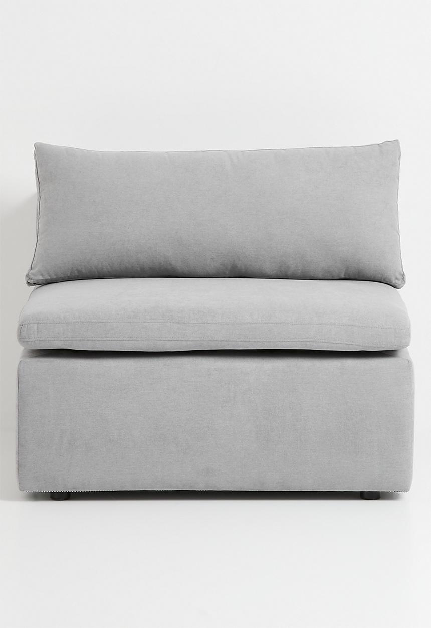 Sixth Floor - Halo 1 seater armless - Soro grey