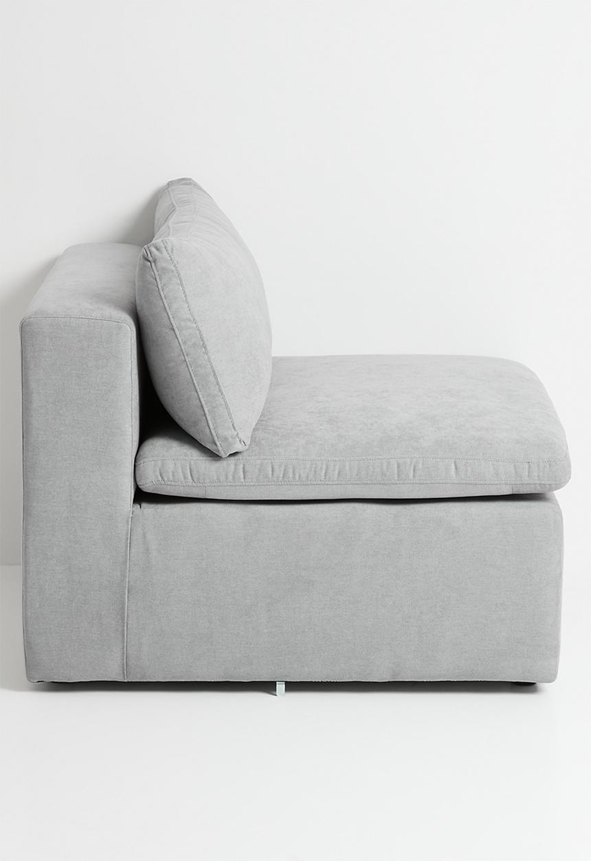 Sixth Floor - Halo 1 seater armless - Soro grey