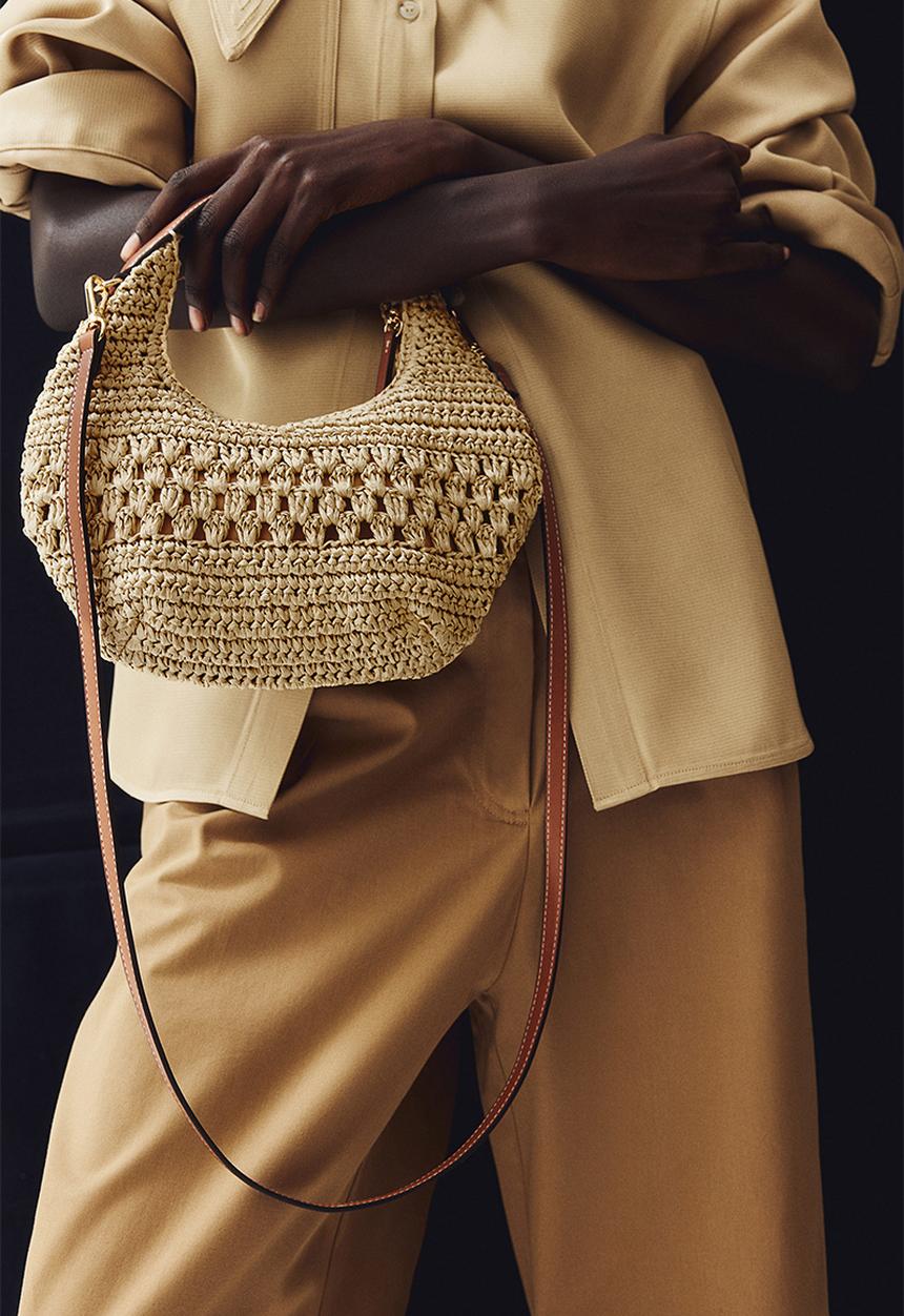 H&M - Crossbody straw bag - beige