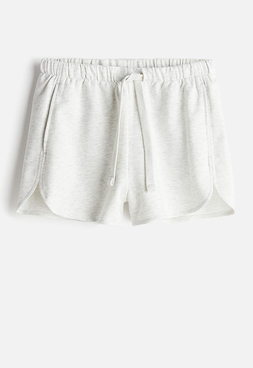 H&M - Sweatshirt shorts - light grey marl