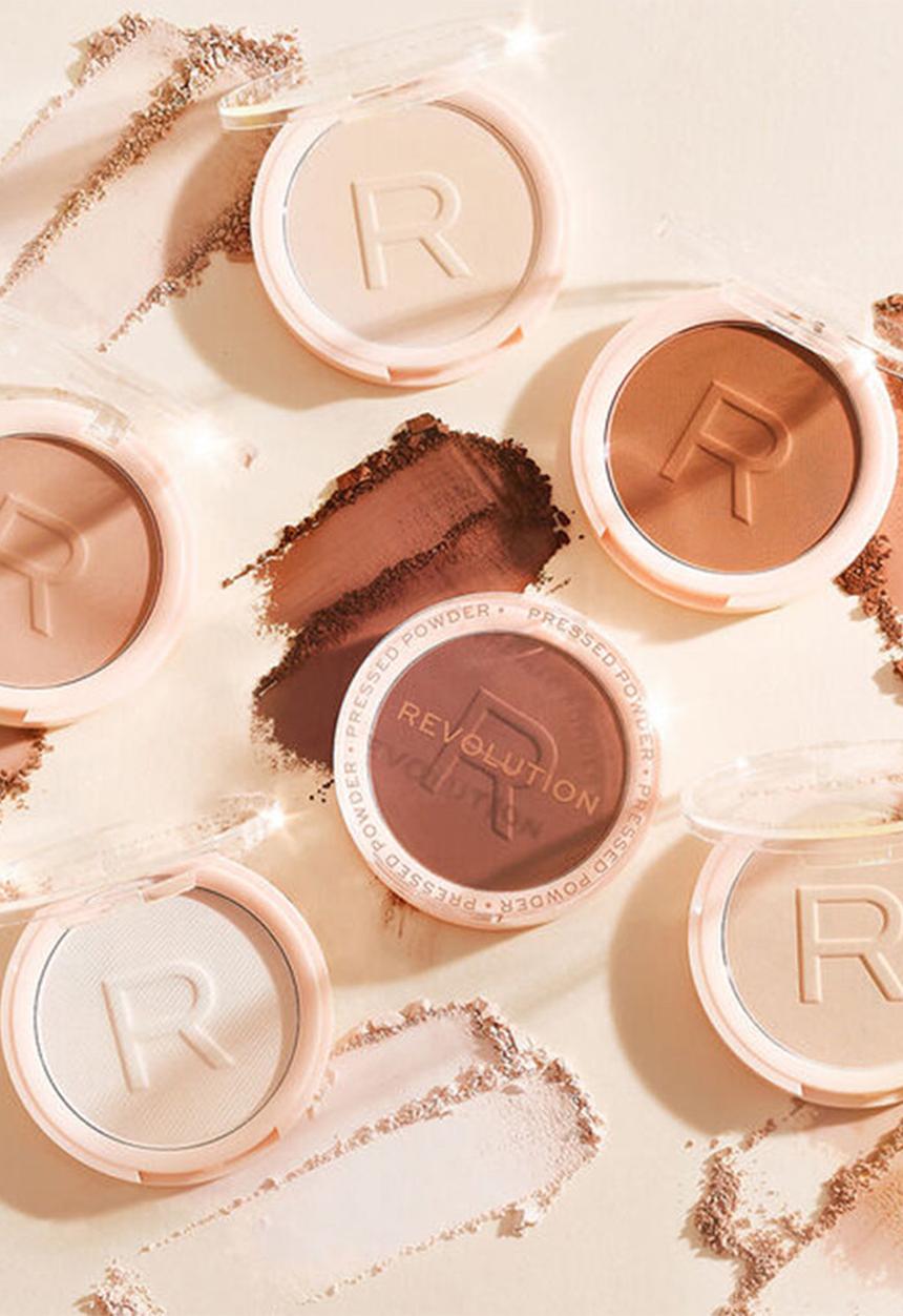Revolution - Reloaded Pressed Powder - Tan