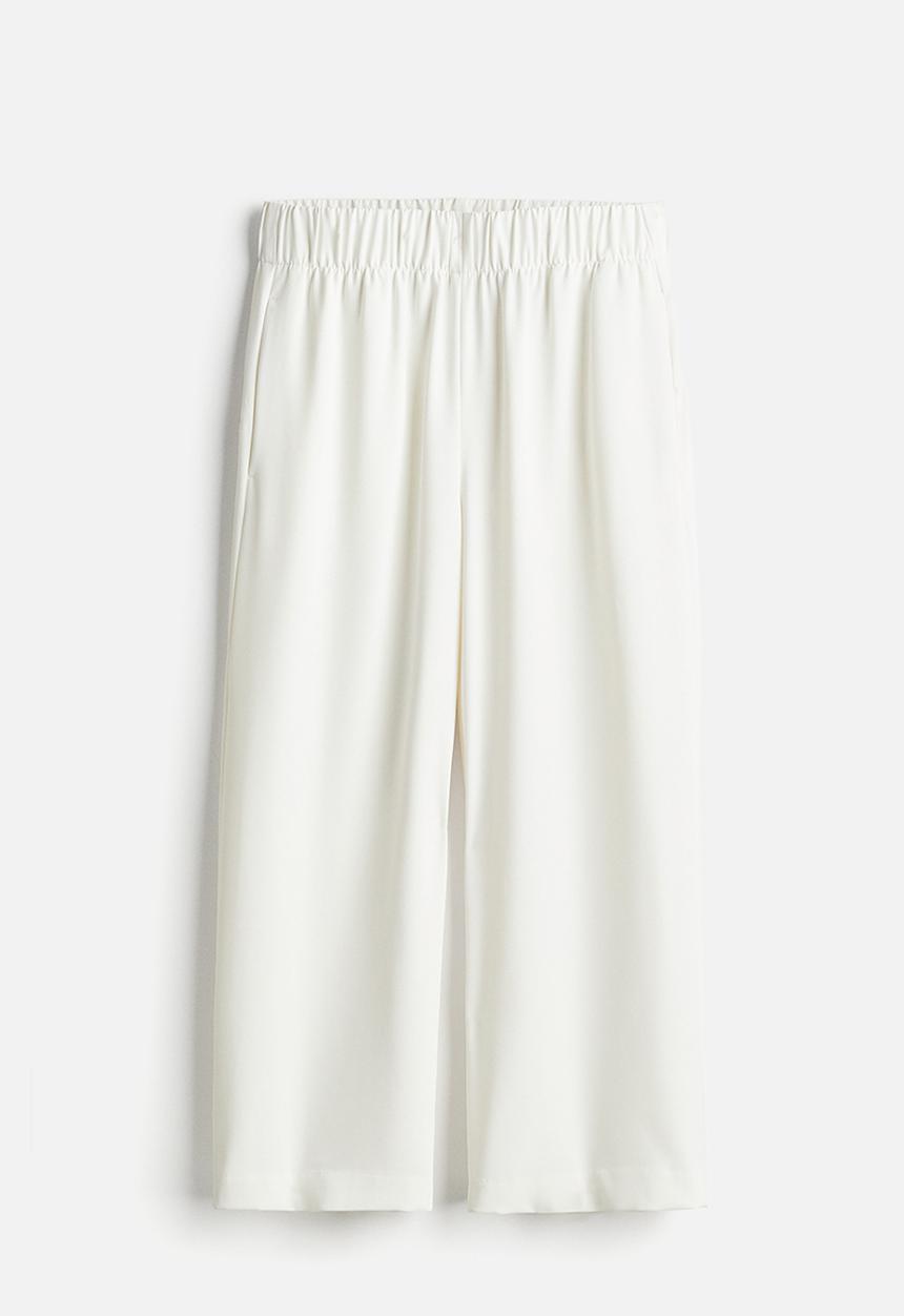 H&M - Pull-on culottes - white