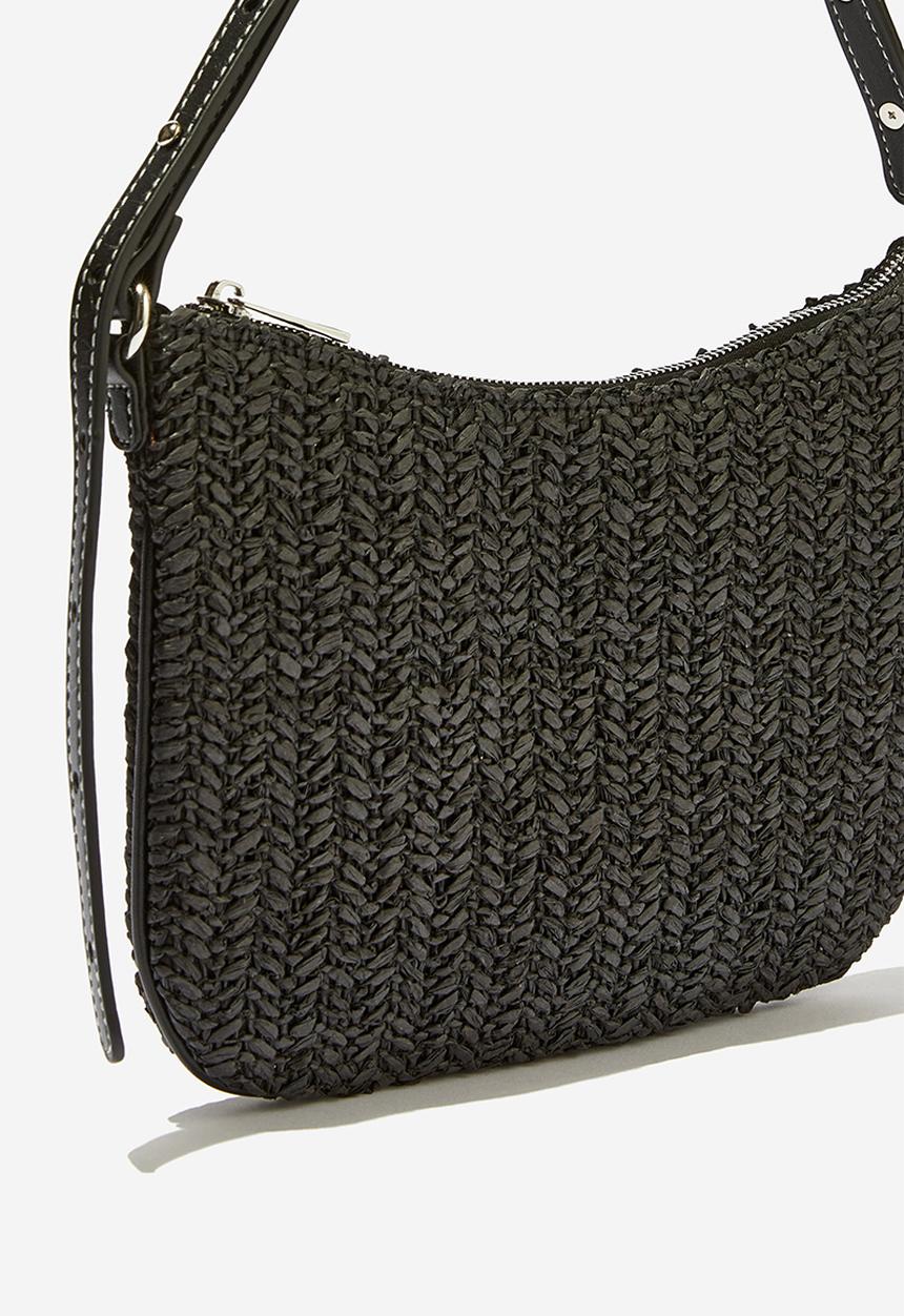 Rubi - Aries collection bag - black/black woven