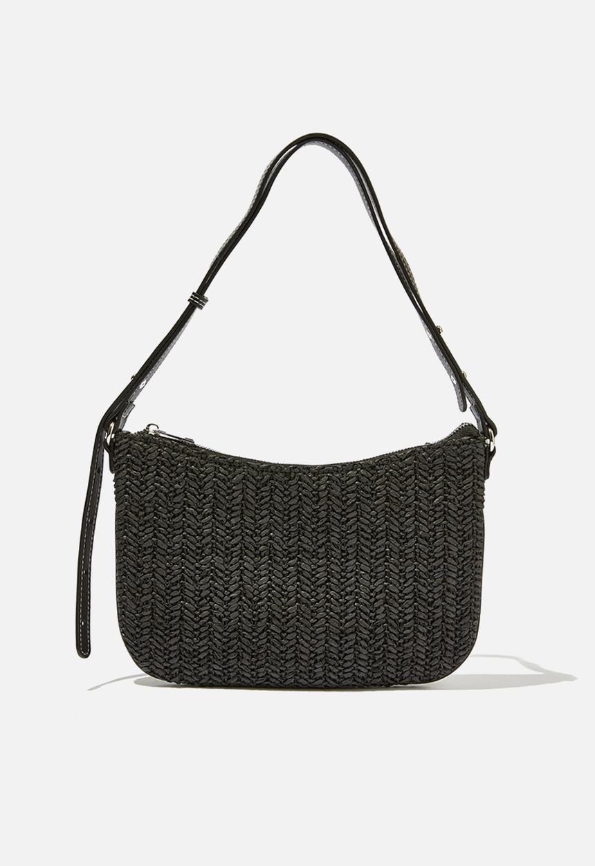 Rubi - Aries collection bag - black/black woven