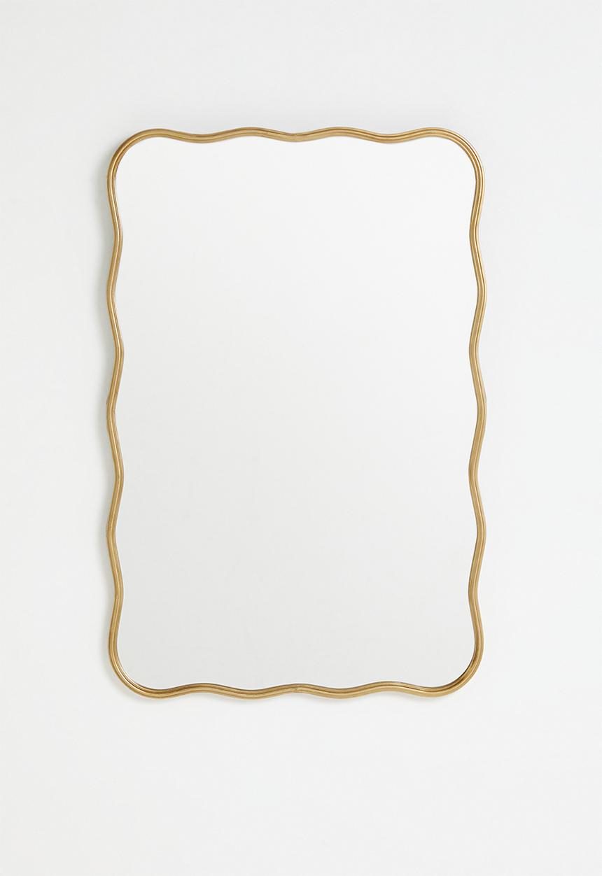 Sixth Floor - Curvy Mirror - Gold