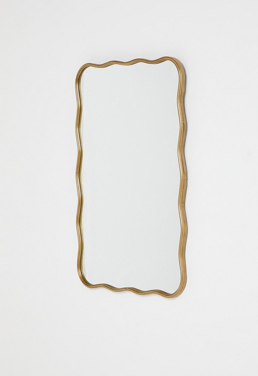 Sixth Floor - Curvy Mirror - Gold