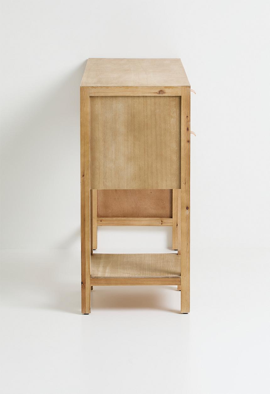 Sixth Floor - Quinn rattan desk-natural