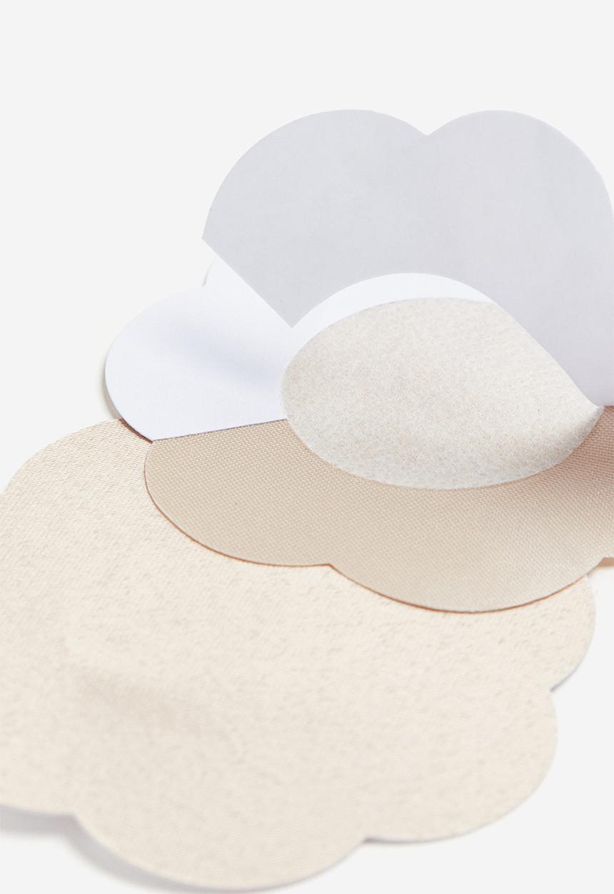 H&M - 5 Pairs nipple covers - light beige