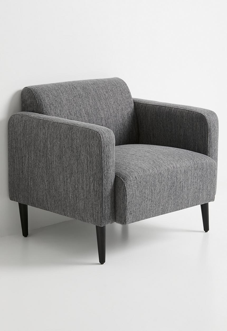 Sixth Floor - Kenzi armchair - Greenwhich graphite