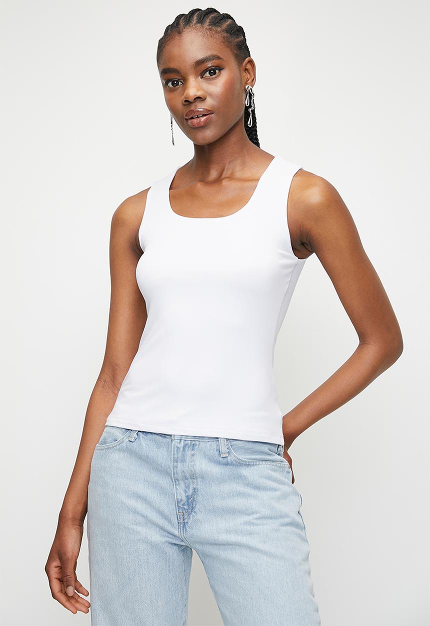 Superbalist - Scoop vest - white