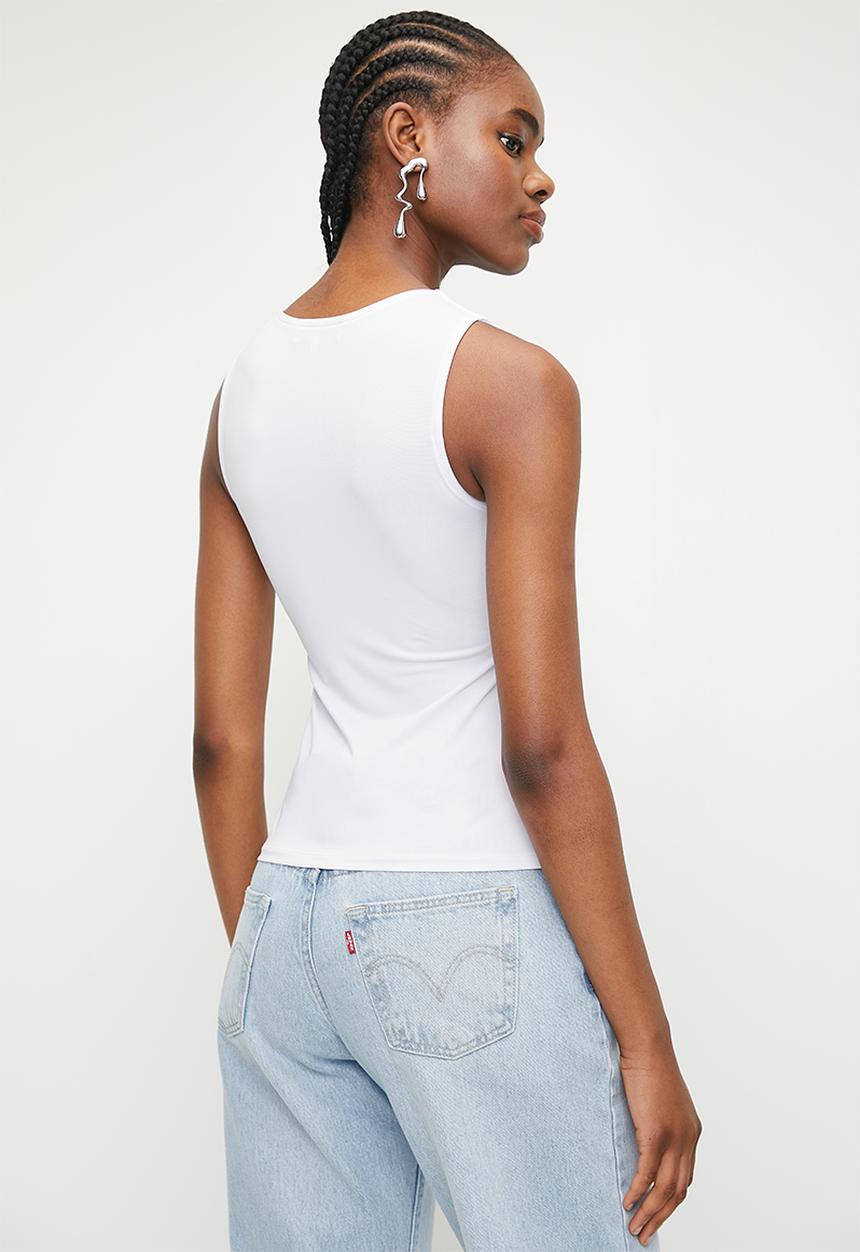 Superbalist - Scoop vest - white