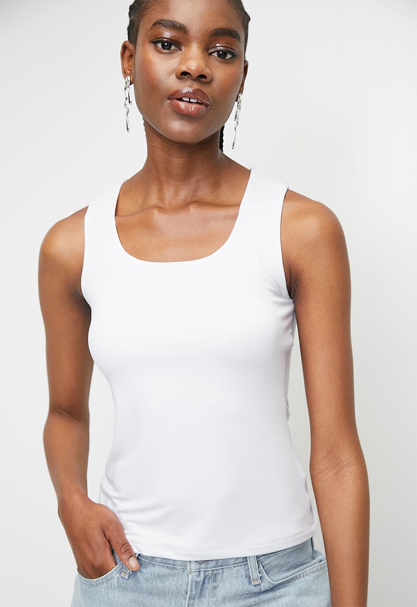 Superbalist - Scoop vest - white