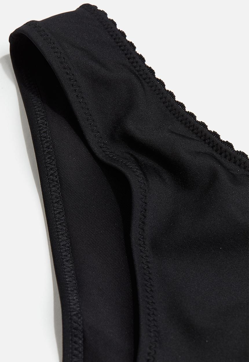 H&M - Cheeky bikini bottoms - black