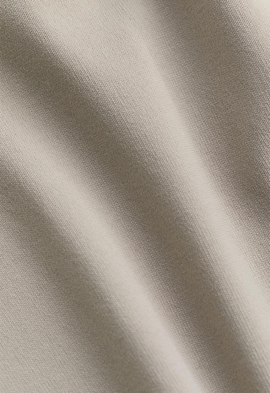 H&M - Fitted microfibre T-shirt - light greige