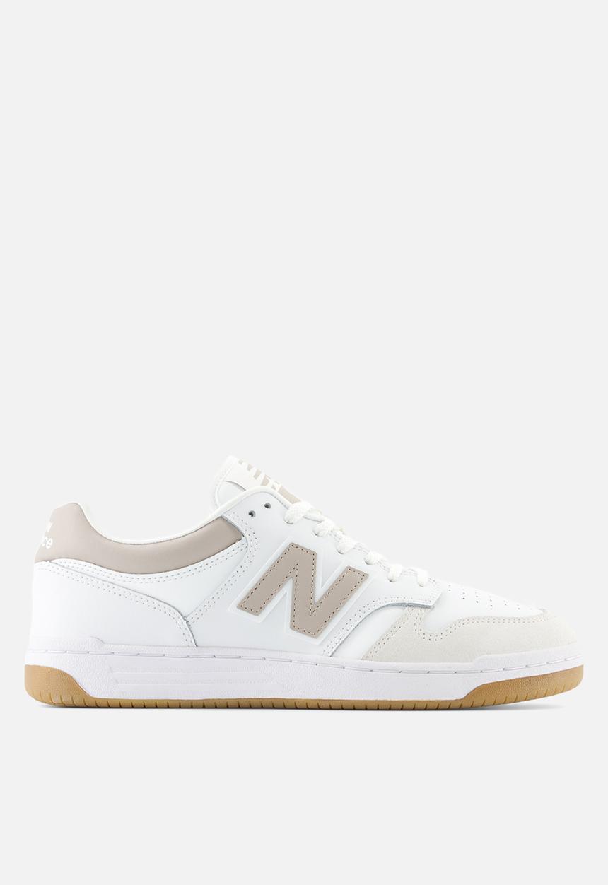 New Balance  - BB480LSC - White with Reflection and Light Mushroom
