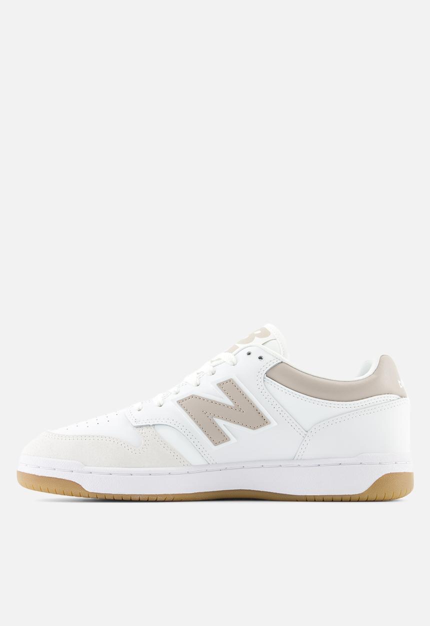 New Balance  - BB480LSC - White with Reflection and Light Mushroom