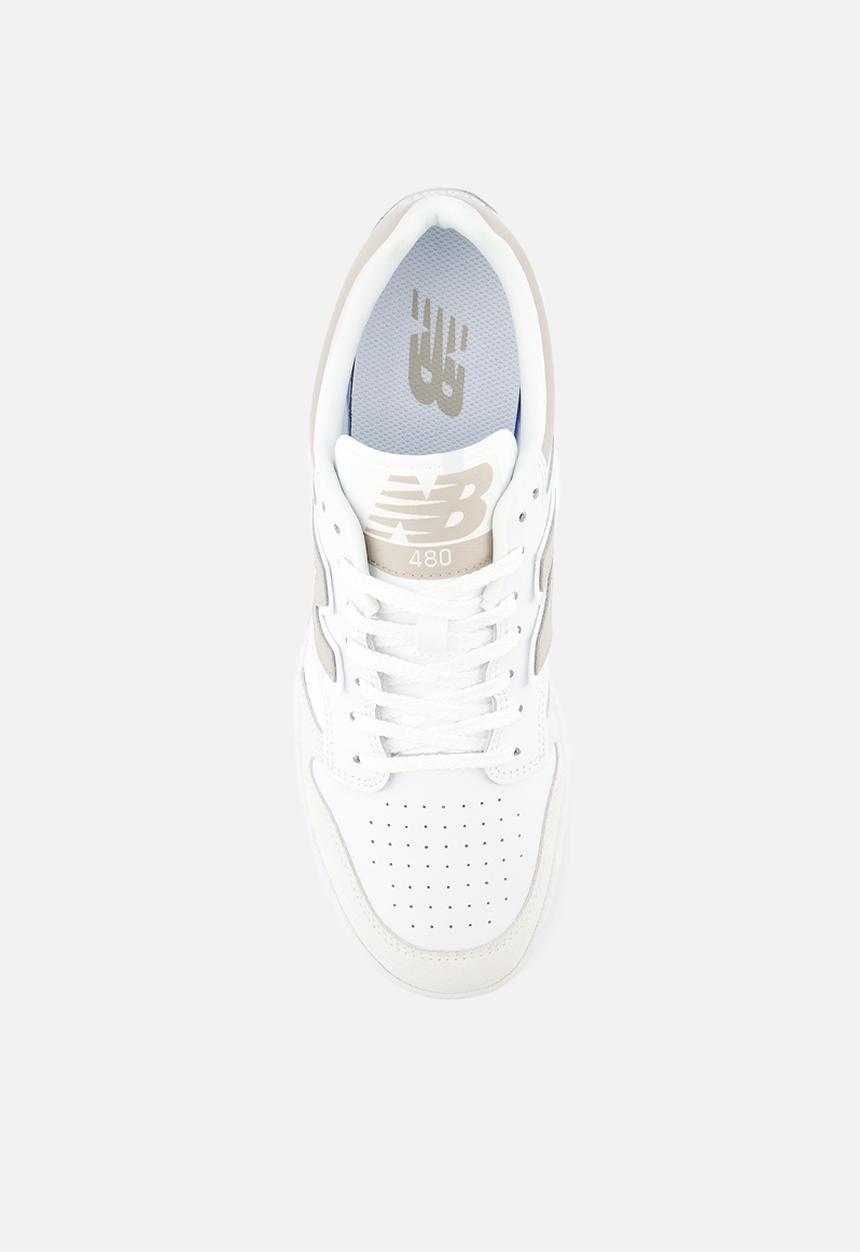 New Balance  - BB480LSC - White with Reflection and Light Mushroom