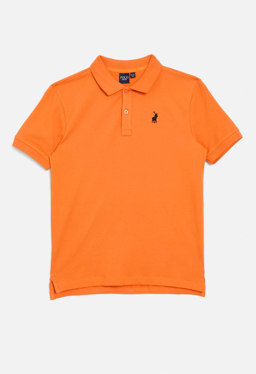 POLO - Boys austin ss golfer - orange