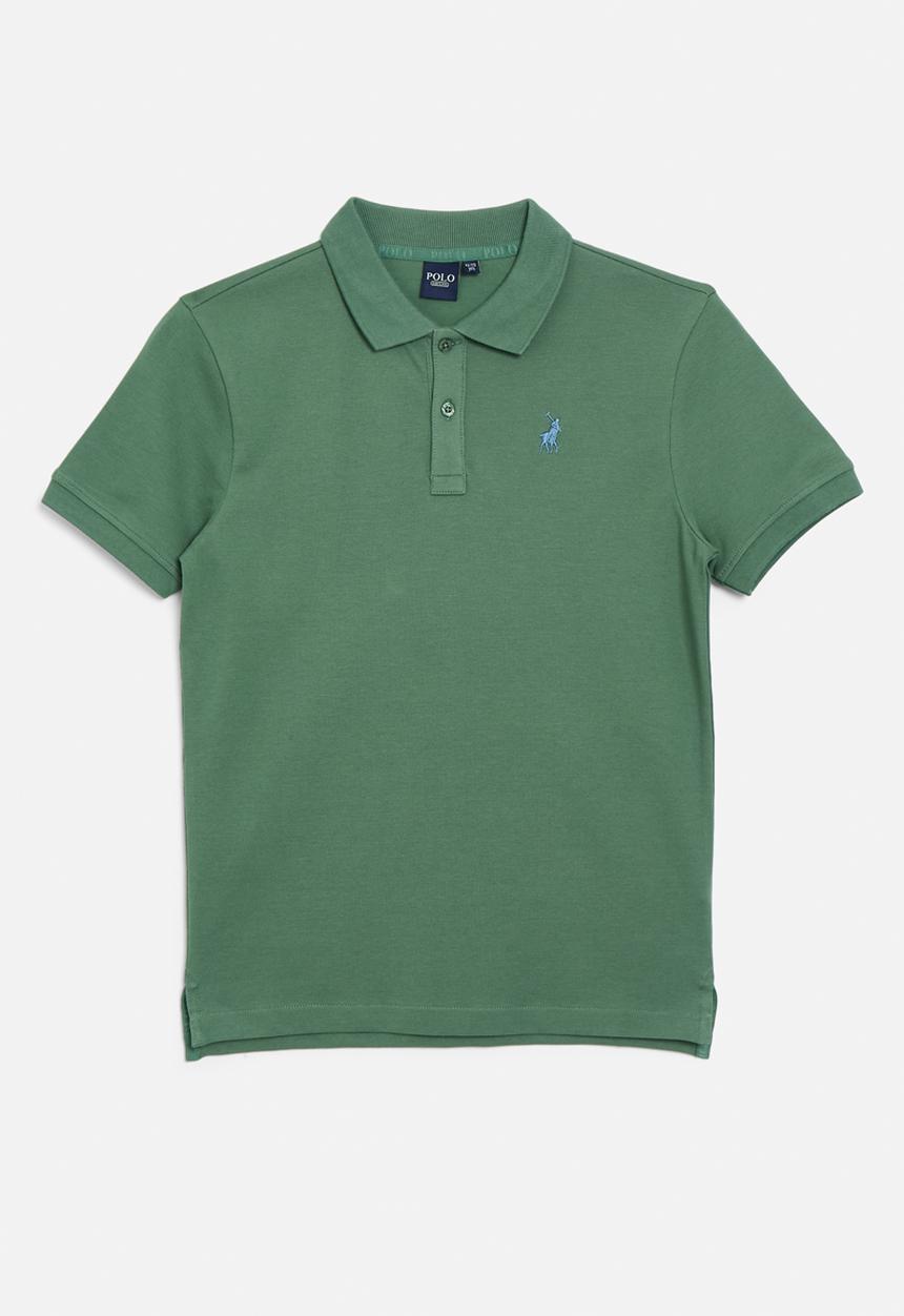 POLO - Boys austin ss golfer - forest green