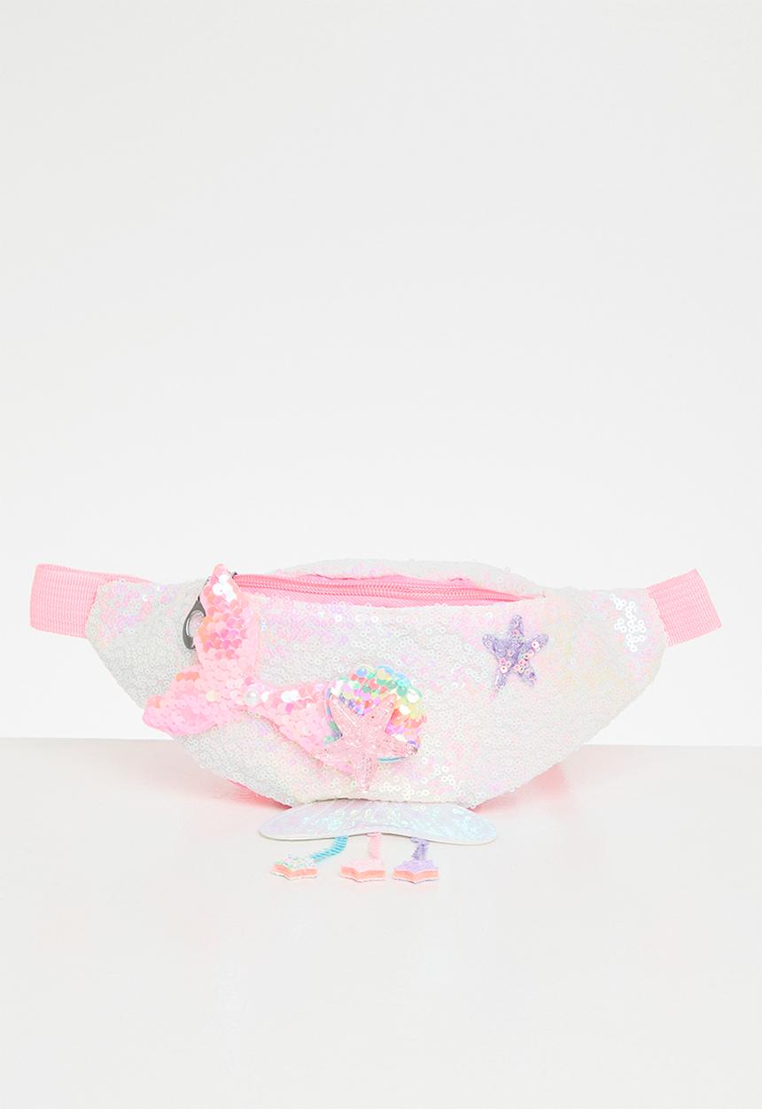 Pop Candy - Sequined moon bag - pink